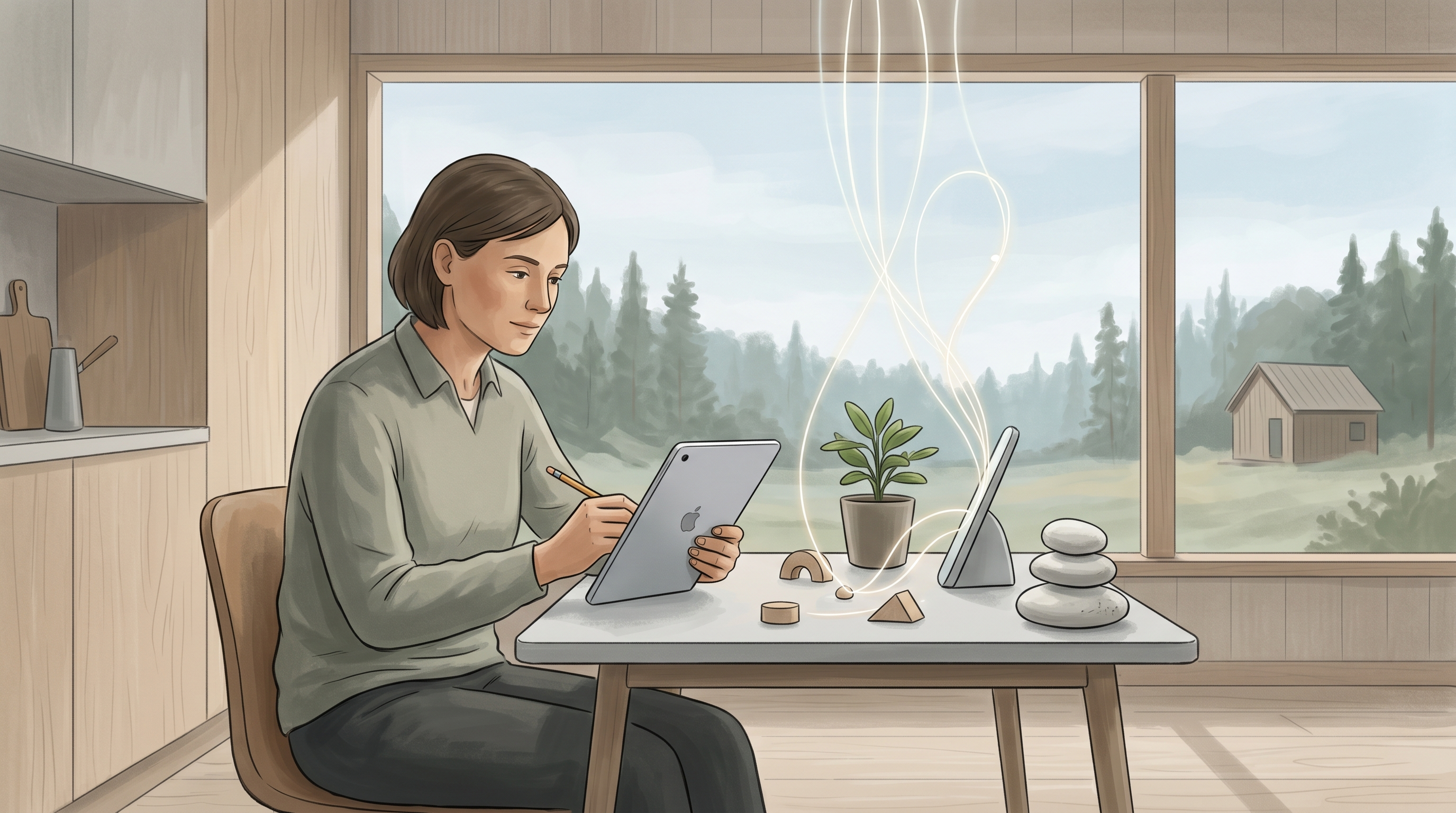 Markkinoinnin automaation hyödyt — mitä se oikeasti säästää ja missä se epäonnistuu 1 1780553496814 Kuvassa markkinoinnin asiantuntija analysoi tietoja tietokoneen äärellä, ympärillä graafisia esityksiä ja tilastoja markkinoinnin automaation hyödyistä.